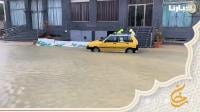أمطار غزيرة وسيول تغرق عددا من شوارع مدينة تطوان